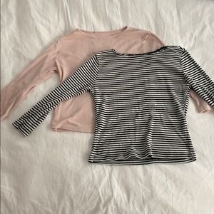 Brandy Melville 3/4 Sleeve Tops